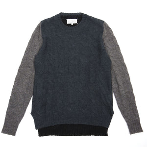 Margiela Green Cableknit Sweater Medium
