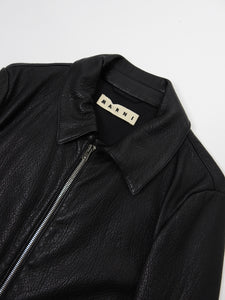 Marni Leather Jacket Size 50
