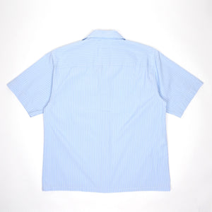Marni Blue Distressed Striped Shirt Size 48