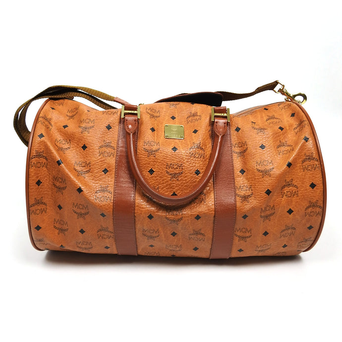 MCM Leather Duffle Bag