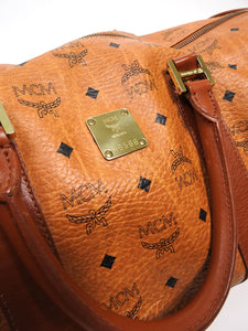 MCM Leather Duffle Bag