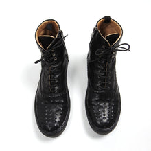 Load image into Gallery viewer, Alexander McQueen Black Studded High Top Size 45
