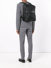 Load image into Gallery viewer, Moncler Black Leather Trimmed Nylon Backpack
