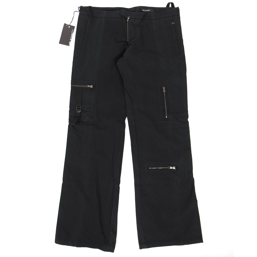 Neil Barrett Multi Zip Trouser Black Size 54