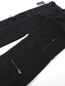 Neil Barrett Multi Zip Trouser Black Size 54