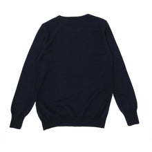 Load image into Gallery viewer, Oliver Spencer Navy Wool Knit Small
