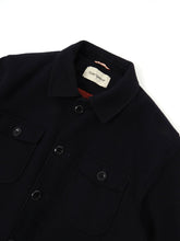 Load image into Gallery viewer, Oliver Spencer Navy Wool Jacket Size 40

