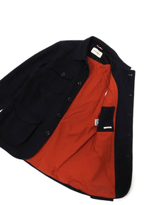 Oliver Spencer Navy Wool Jacket Size 40