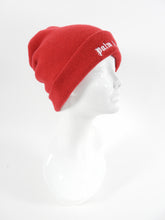 Load image into Gallery viewer, Palm Angels Red Knit Logo Toque
