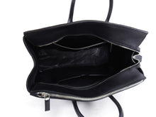 Load image into Gallery viewer, Prada Black Saffiano Leather XL Zippered Executive Tote Bag
