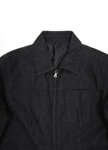 Prada Charcoal Denim Jacket Size 48
