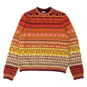 Paul Smith Knit Sweater Orange Medium
