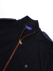 Ralph Lauren Purple Label Navy Zip Jacket Medium
