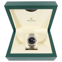Load image into Gallery viewer, Rolex Oyster Perpetual Datejust 36 Jubilee Band Black Dial
