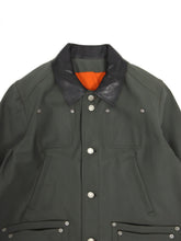 Load image into Gallery viewer, Undercover AW’13 Green Rubber Jacket
