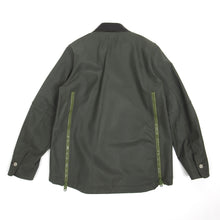 Load image into Gallery viewer, Undercover AW’13 Green Rubber Jacket
