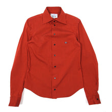 Load image into Gallery viewer, Vivienne Westwood Red Embroidered Logo Shirt Size 3
