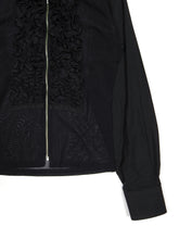 Load image into Gallery viewer, Jean Paul Gaultier Black Mesh Zip Jacket Size 50
