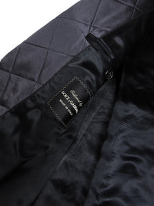 Dolce & Gabbana Grey Smoking Jacket Size 48