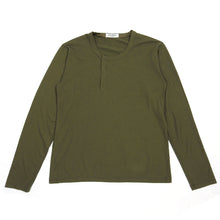 Load image into Gallery viewer, Yves Saint Laurent Rive Gauche Green Long Sleeve Tee
