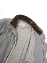 Load image into Gallery viewer, Ermenegildo Zegna Grey Cashmere Coat Size 52
